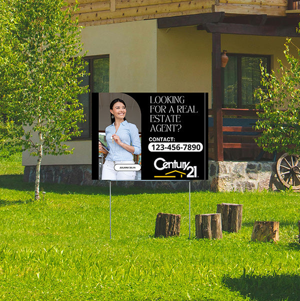 Real Estate - Century 21 - Looking for a Real Estate Agent? - YardSigns.com