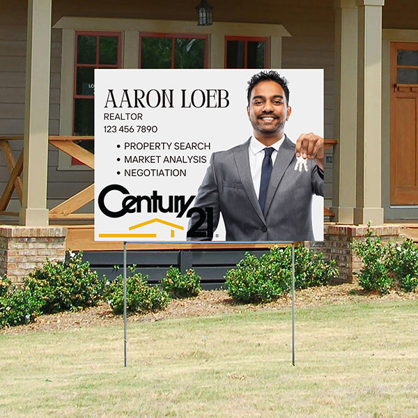 Real Estate - Century 21 - Market Analysis, Property Research and Negotiation - YardSigns.com