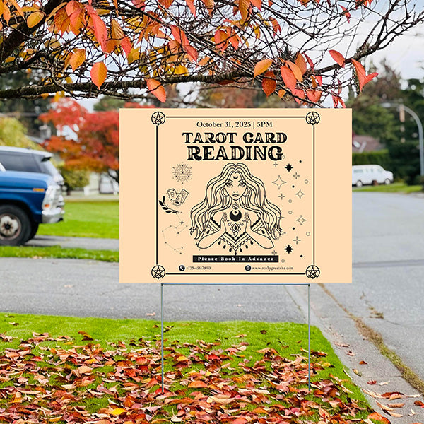 Beliefs - Tarot Reading - Book in Advance - YardSigns.com