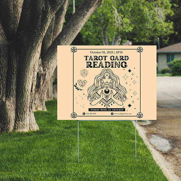 Beliefs - Tarot Reading - Book in Advance - YardSigns.com