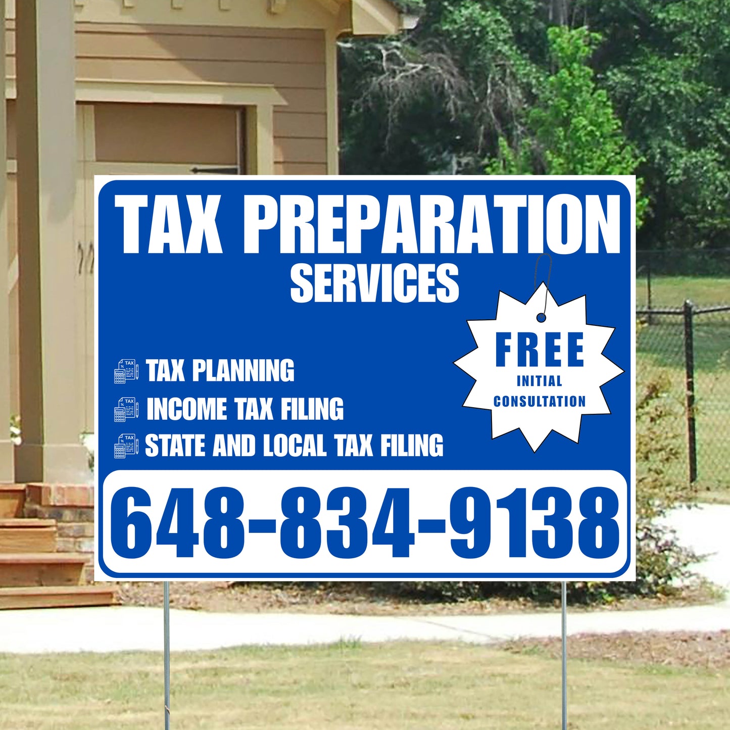 Tax Preparation Signs - Accounting and Finance