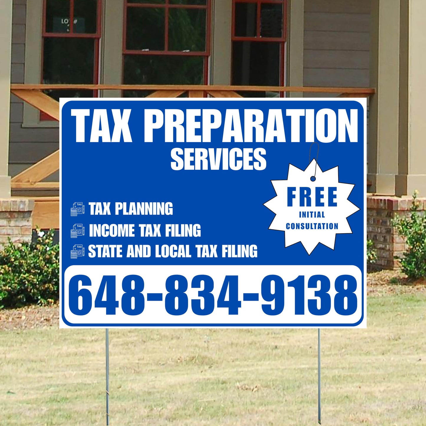 Tax Preparation Signs - Accounting and Finance