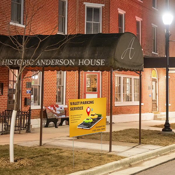 Parking - Valet Parking Service - YardSigns.com