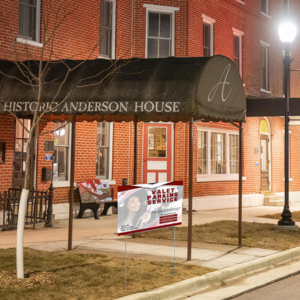 Parking - Valet Parking Service - Leave The Parking To Us! - YardSigns.com