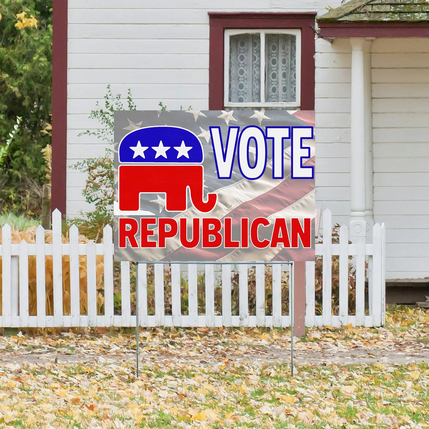 Republican Signs - Elephant Vote Republican YardSigns.com