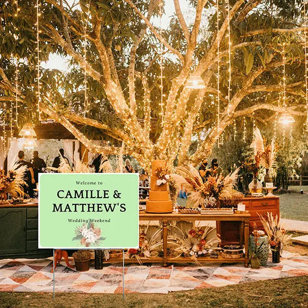 Special Events - Wedding Yard Sign - Wedding Weekend YardSigns.com