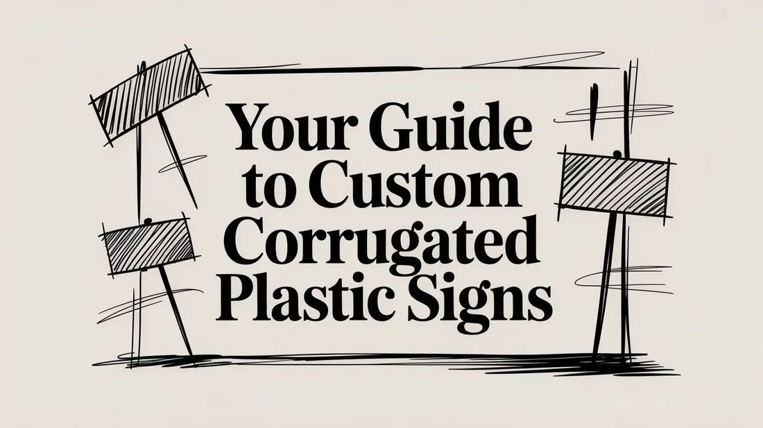 Your Guide to Custom Corrugated Plastic Signs