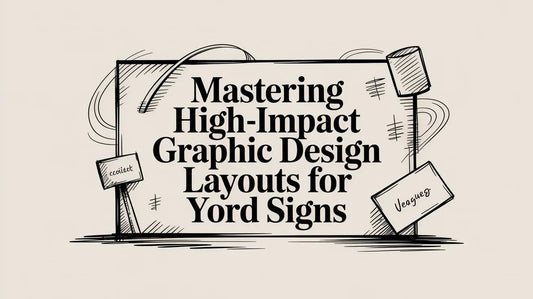 Mastering High-Impact Graphic Design Layouts for Yard Signs YardSigns.com