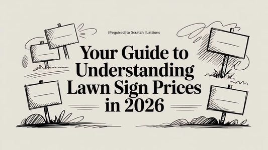 Your Guide to Understanding Lawn Sign Prices in 2026 YardSigns.com