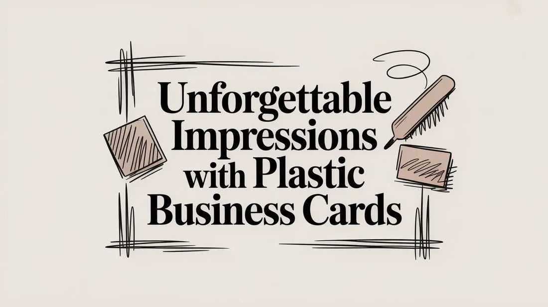 Unforgettable Impressions With Plastic Business Cards YardSigns.com