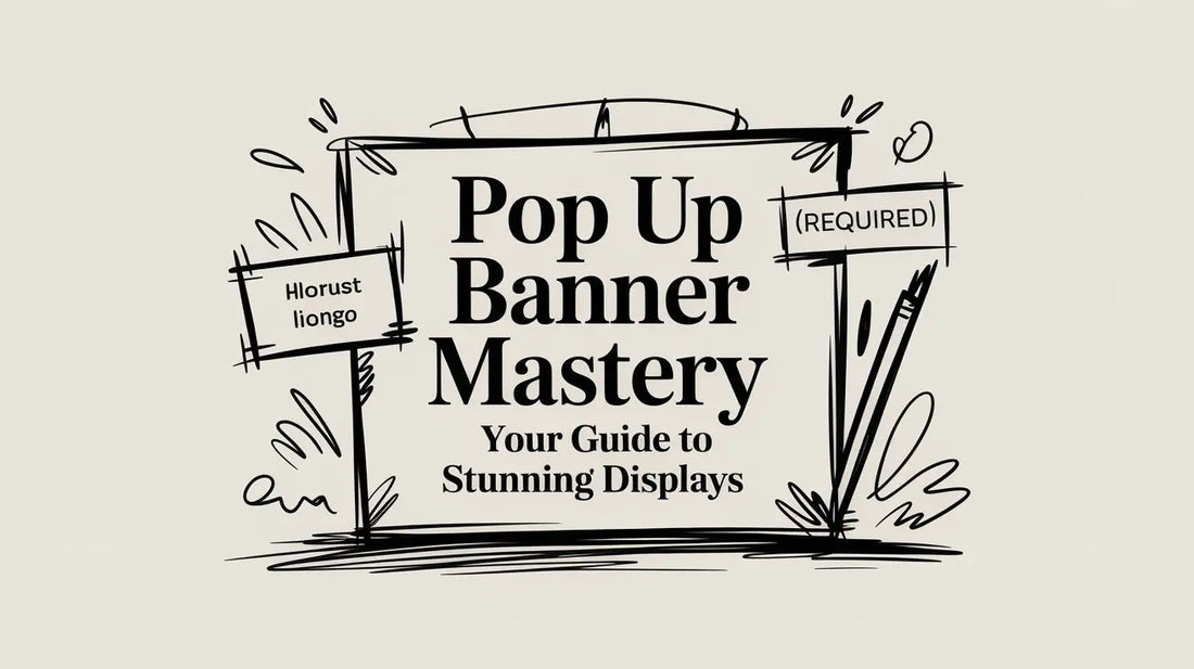 Pop Up Banner Mastery Your Guide to Stunning Displays YardSigns.com