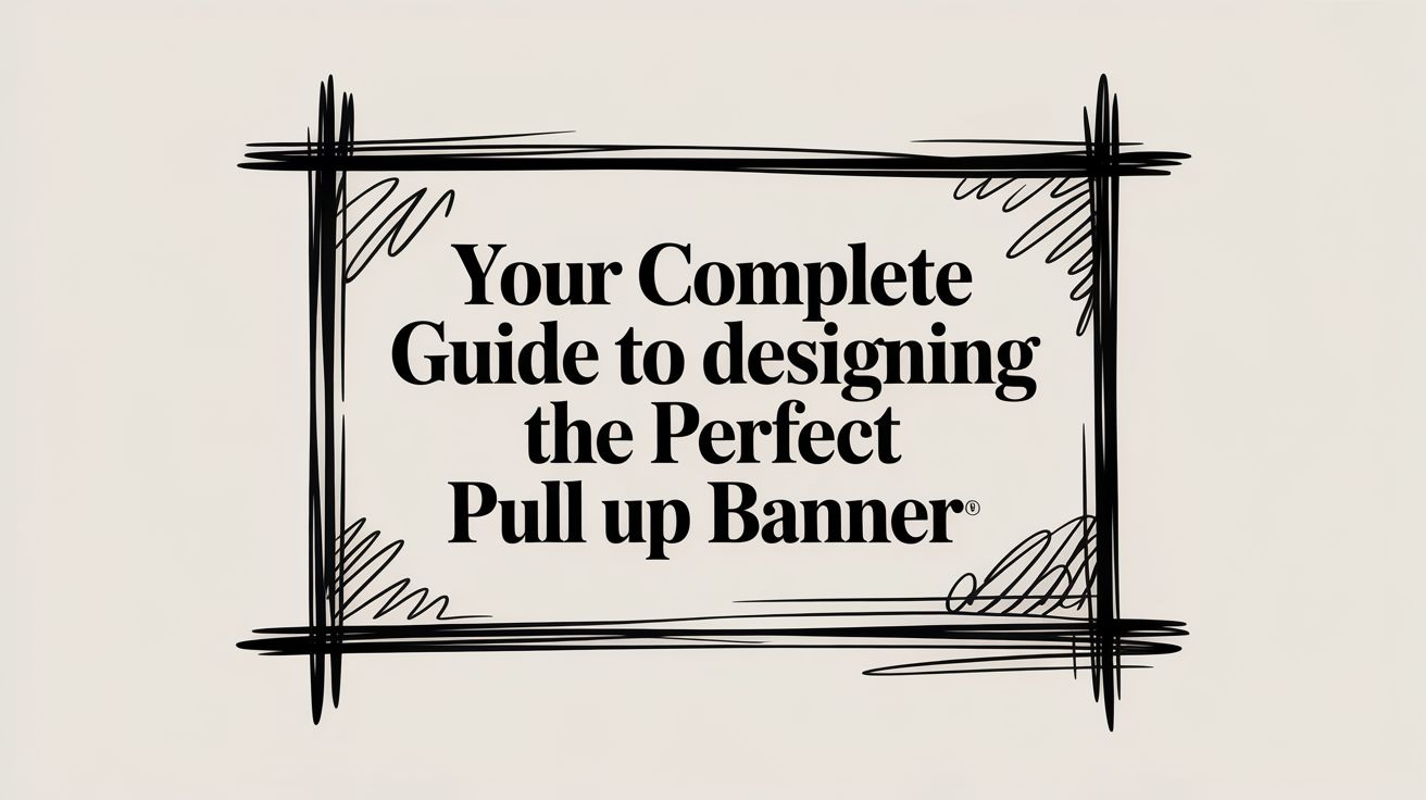 Your Complete Guide to Designing the Perfect Pull Up Banner