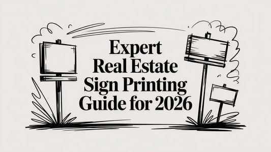 Expert Real Estate Sign Printing Guide for 2026 YardSigns.com
