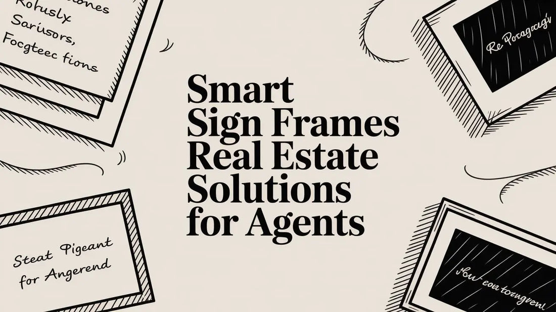 Smart Sign Frames Real Estate Solutions for Agents YardSigns.com