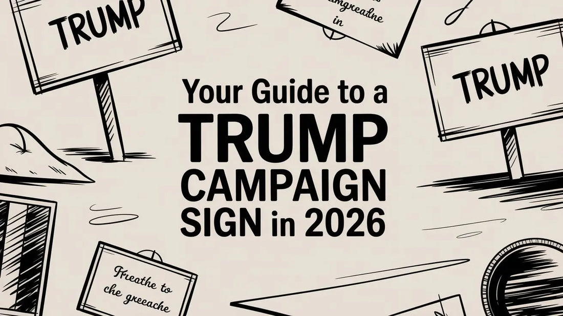 Trump Sign Generator Your Guide to a Trump Campaign Sign in 2026 - YardSigns.com