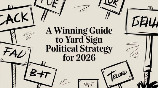 A Winning Guide to Yard Sign Political Strategy for 2026 YardSigns.com