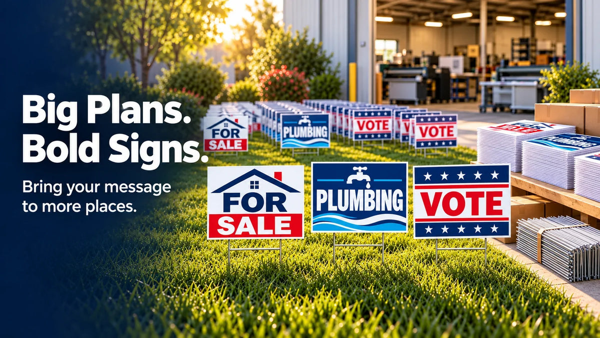 Bulk Yard Signs