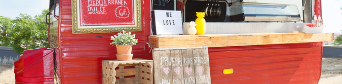 Food Truck Yard Signs