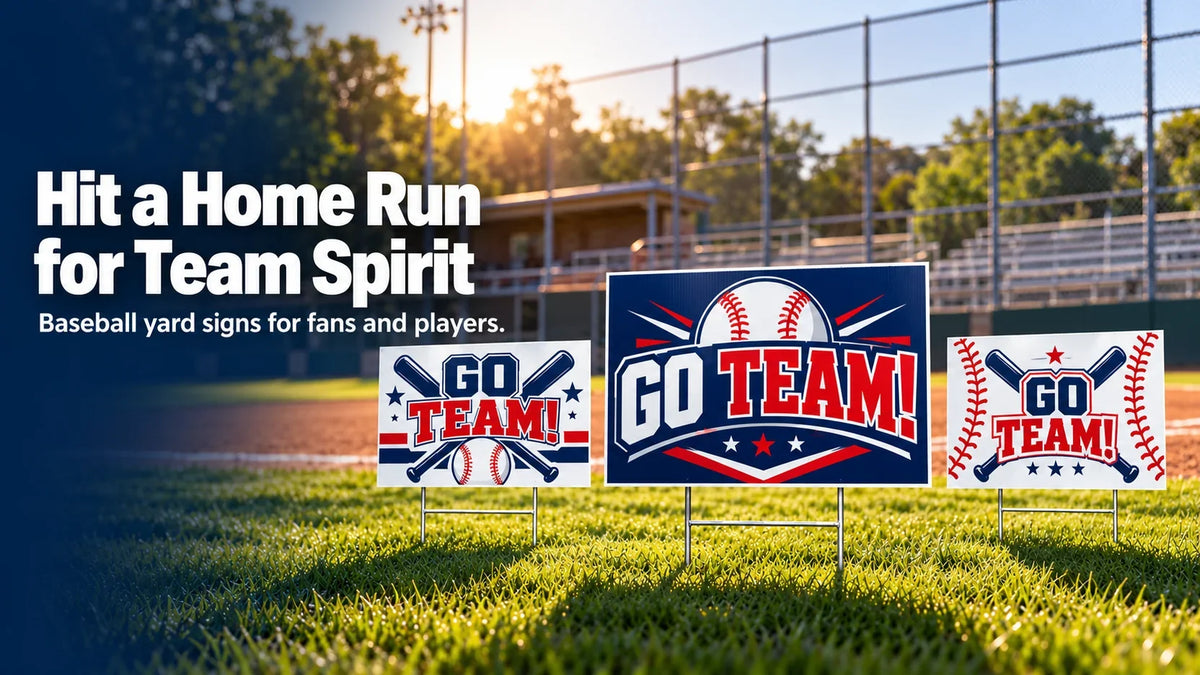 Baseball Yard Signs