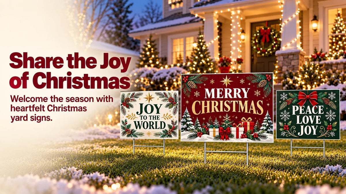 Christmas Yard Signs