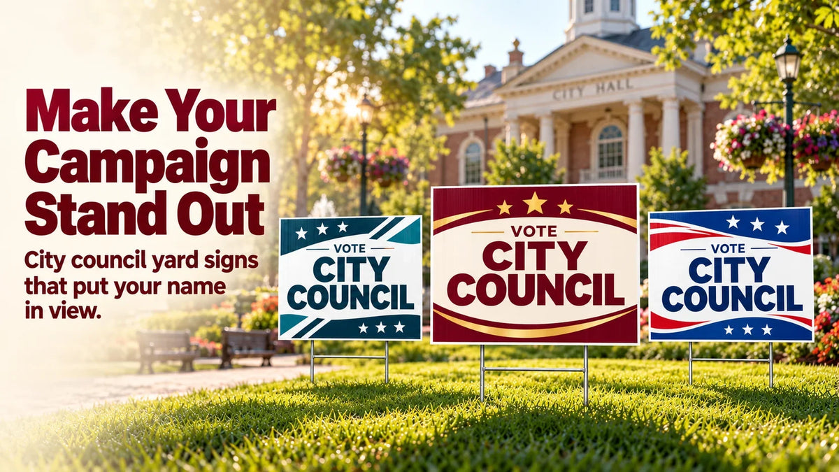 City Council Campaign Signs