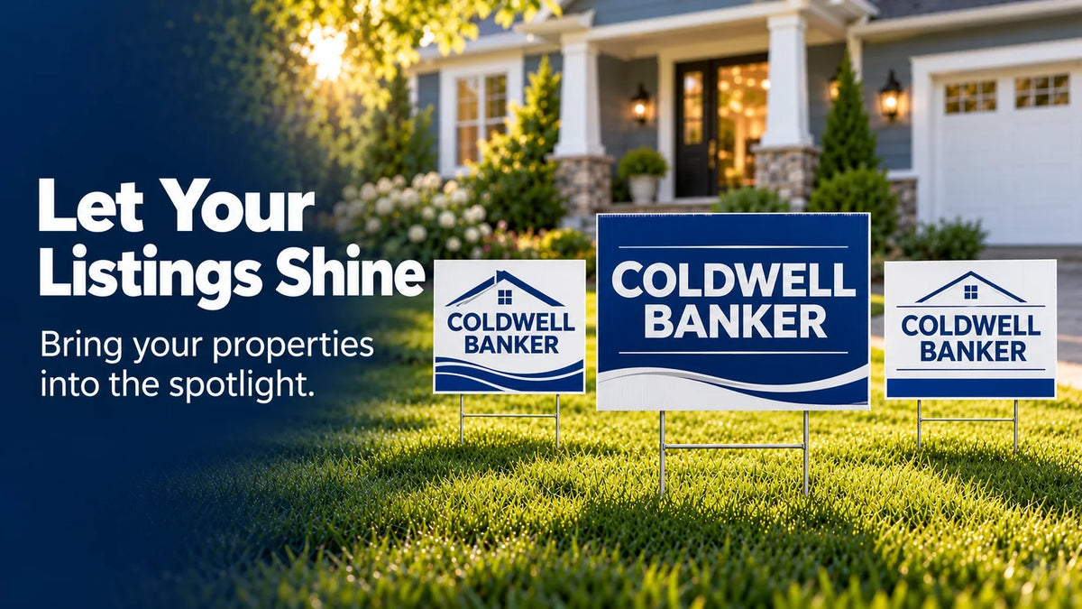 Coldwell Banker Yard Signs