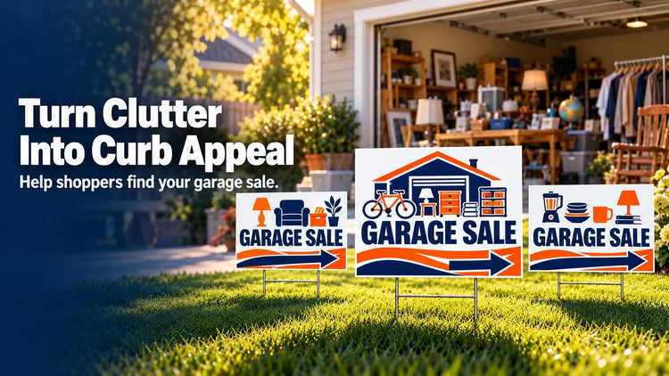 Garage Sale Yard Signs