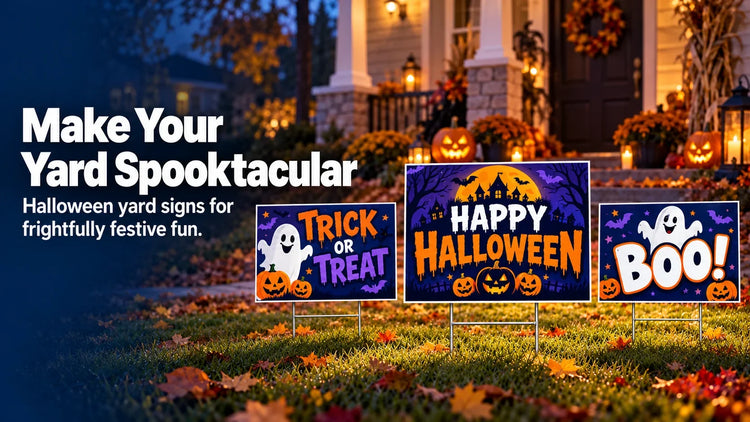 Halloween Yard Signs