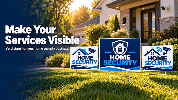 Home Security Yard Signs