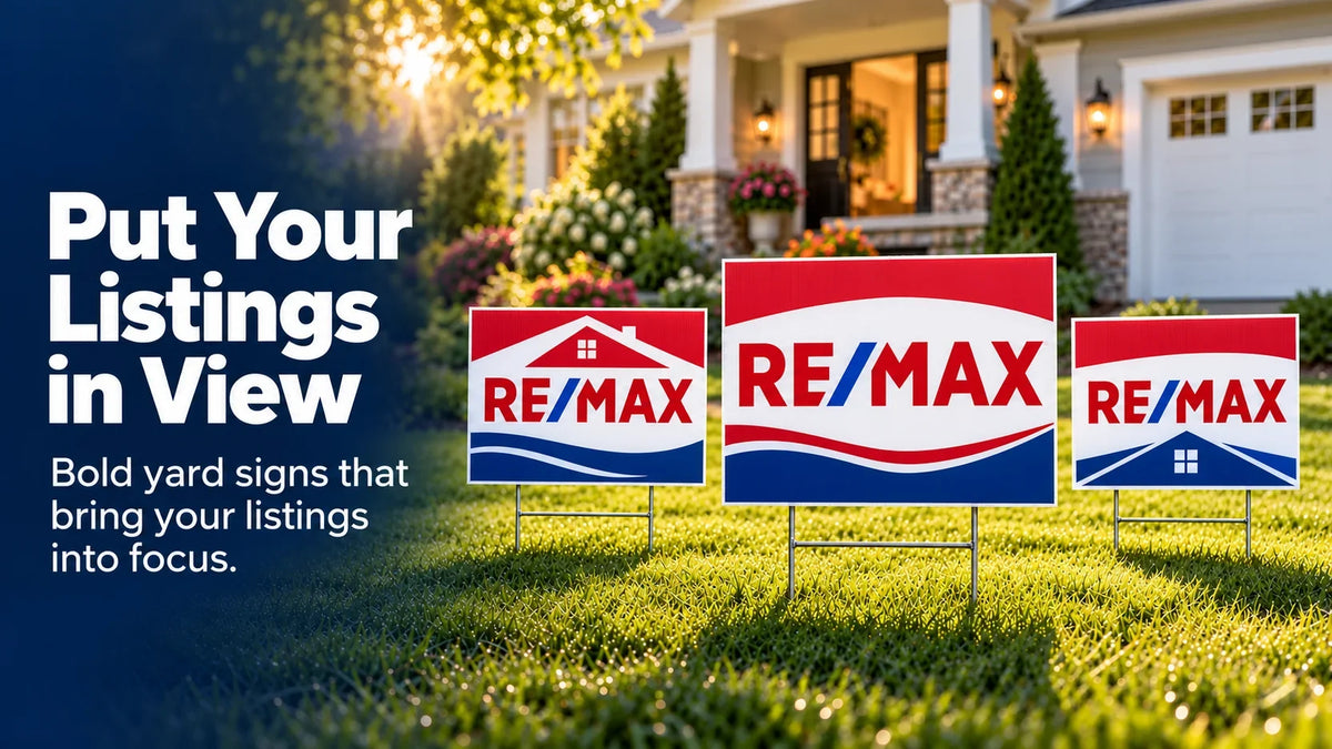 RE/MAX Yard Signs