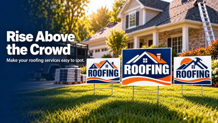 Roofing Yard Signs