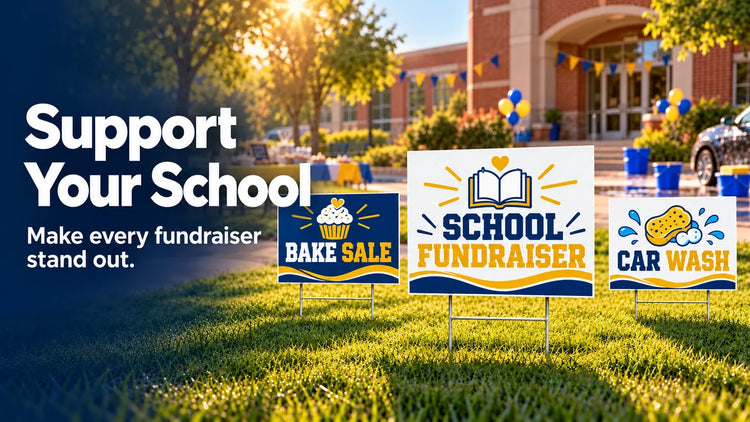 Fundraiser Yard Signs
