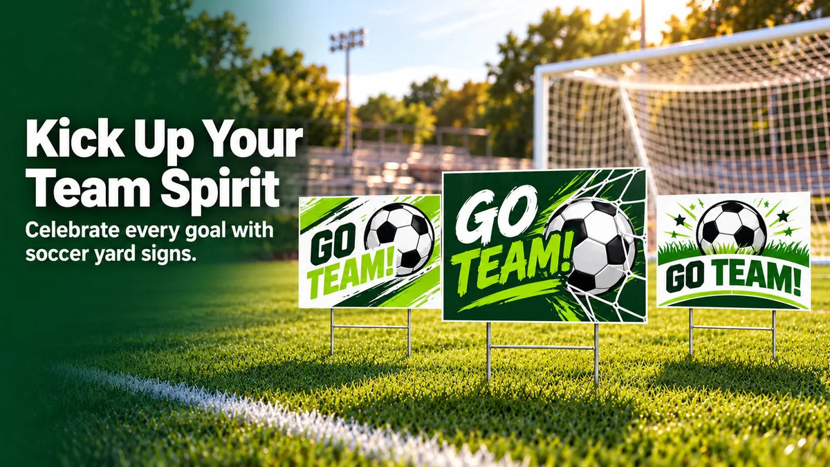 Soccer Yard Signs