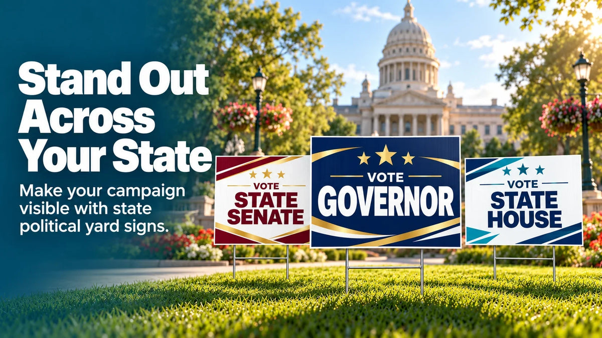 State Political Yard Signs