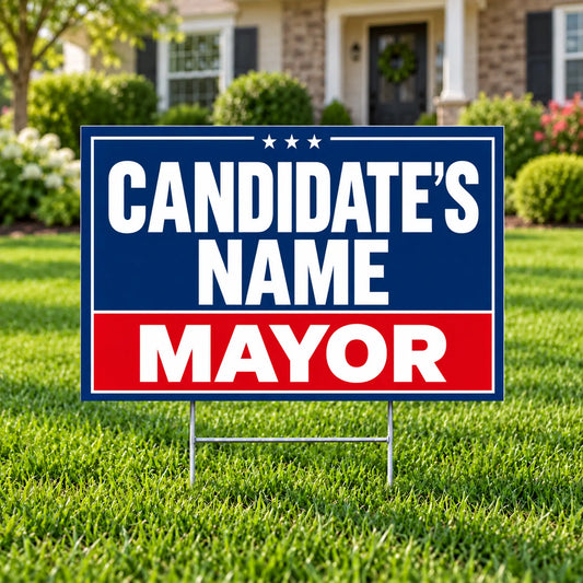 Mayor - Classic Patriot Political - Yardsigns.com YardSigns.com