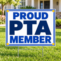 PTA - Classic Proud Member - Yardsigns.com YardSigns.com