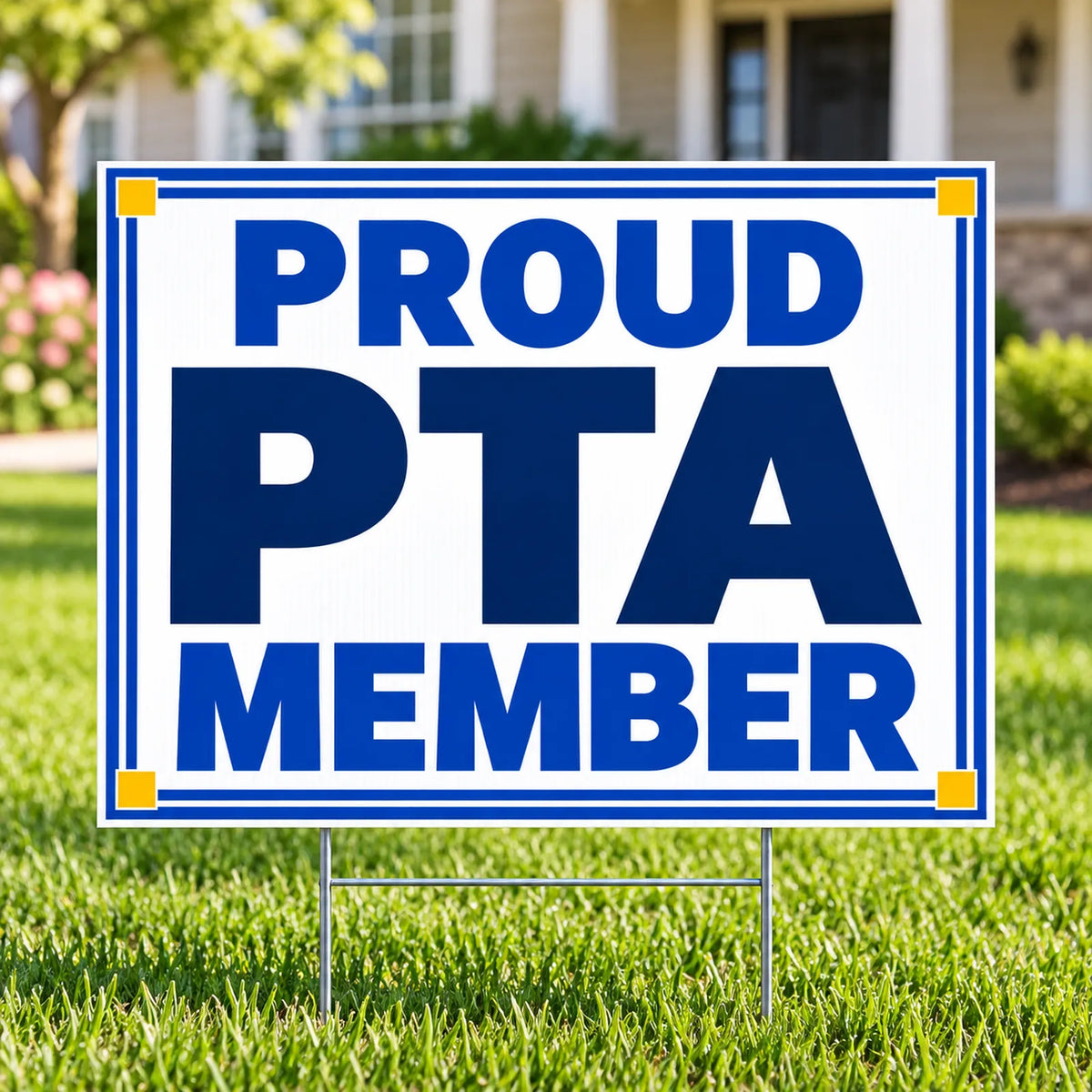 PTA - Classic Proud Member - Yardsigns.com YardSigns.com