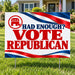 Republican Party - Premium Ribbon Wave - Yardsigns.com YardSigns.com