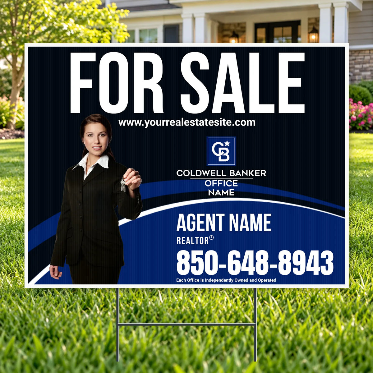 Real Estate - Coldwell Banker - For Sale 2 YardSigns.com