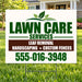 Landscaper - Forest Green Lawn Care Services Yard Sign - Yardsigns.com YardSigns.com