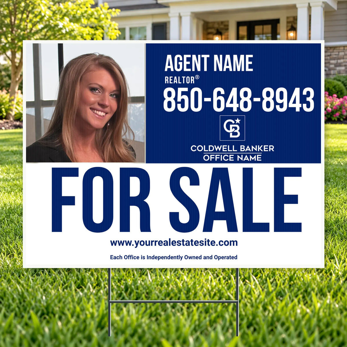 Real Estate - Coldwell Banker - For Sale 3 YardSigns.com