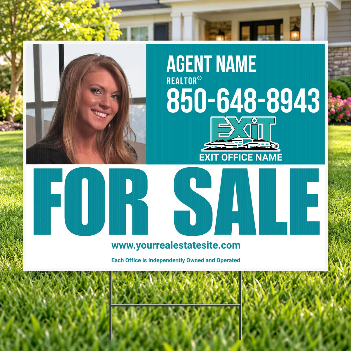 Real Estate - Exit Realty - For Sale 1 YardSigns.com