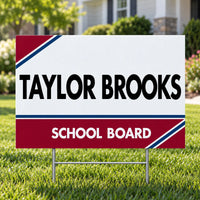 School Board - Classic Community Voice - Yardsigns.com YardSigns.com