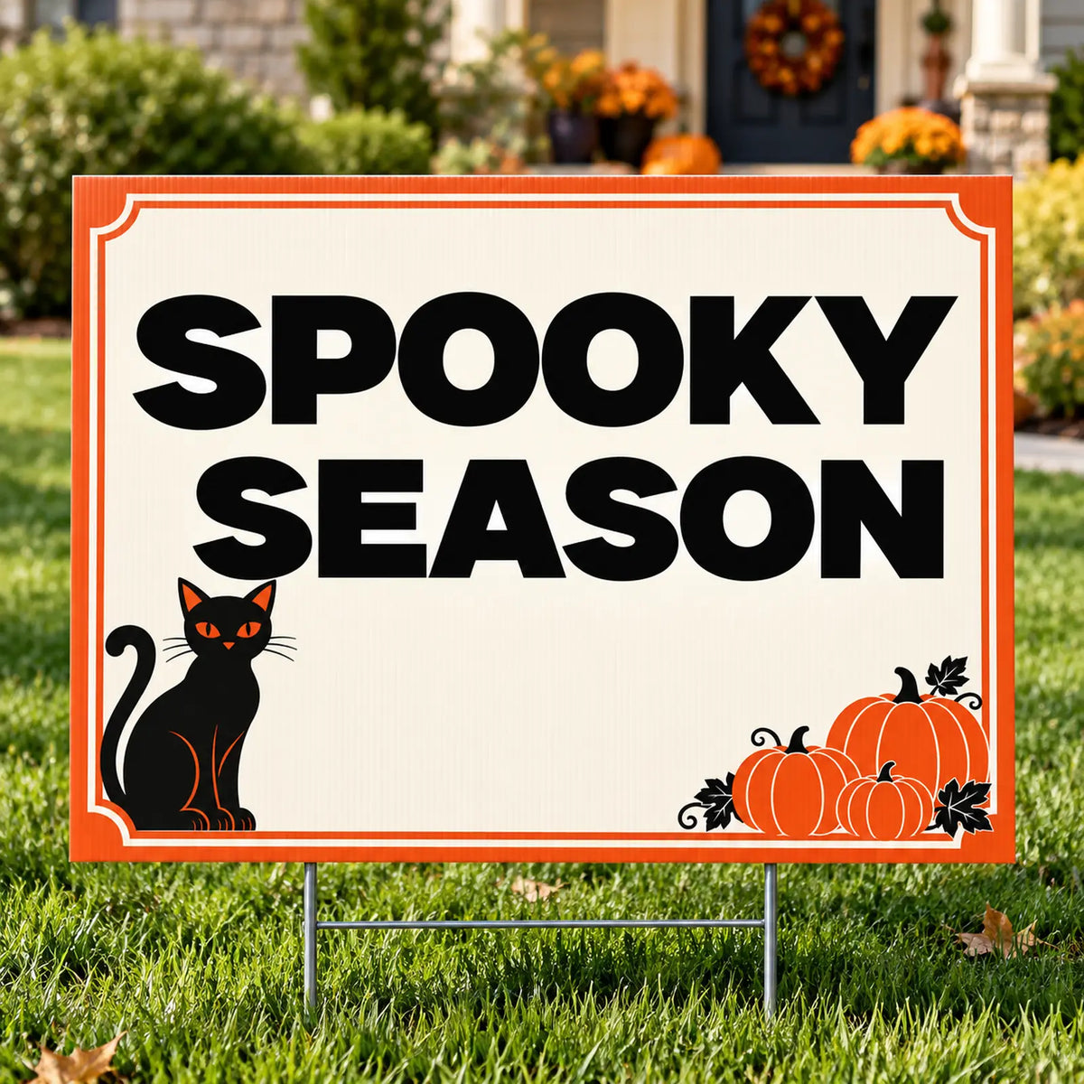 Holiday Signs - Halloween - Classic Spooky Season - Yardsigns.com YardSigns.com