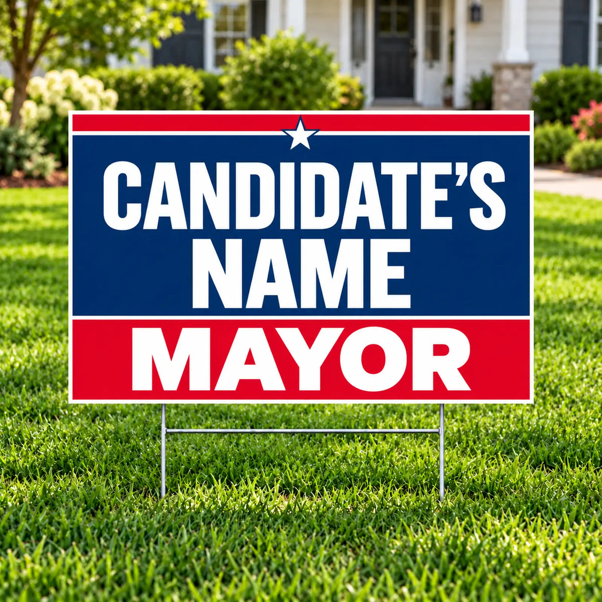Mayor - Lone Star Election - Yardsigns.com YardSigns.com