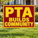 PTA - Classic Community First - Yardsigns.com YardSigns.com