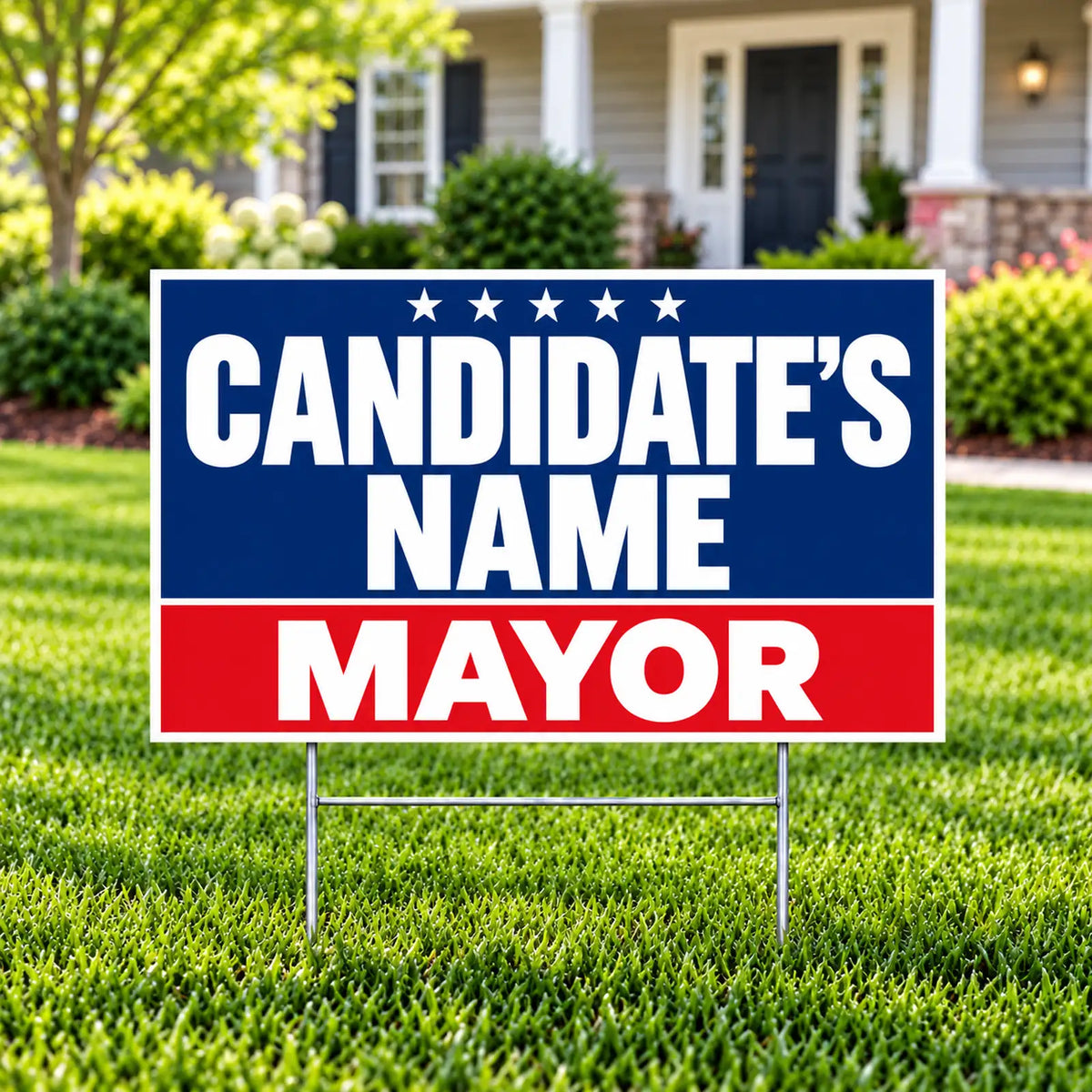 Mayor - Five Star Political - Yardsigns.com YardSigns.com