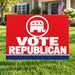 Republican Party - Classic Solid Block - Yardsigns.com YardSigns.com