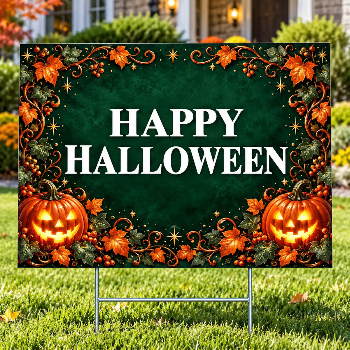 Holiday Signs - Halloween - Premium Enchanted Pumpkins - Yardsigns.com YardSigns.com