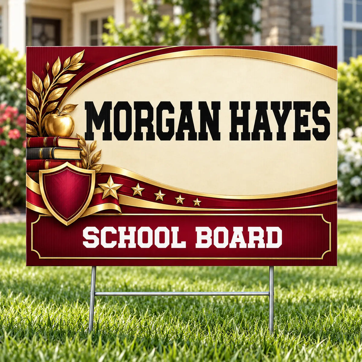 School Board - Premium Service and Results - Yardsigns.com YardSigns.com